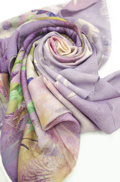 Павловопосадский палантин 10756-15