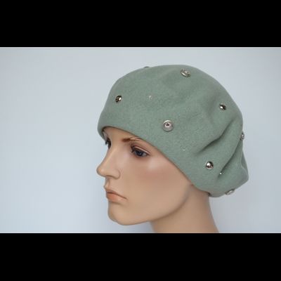 Берет Vizio 3633 BL мятный фетровый