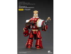 Терминатор кабала Сехмет Тысячи Сынов (Warhammer Horus Heresy) - КОЛЛЕКЦИОННАЯ ФИГУРКА 1/18 Thousand Sons Sekhmet Volkite Charger And Power Fist (JT8612) - JOYTOY