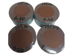 Шкурка  для шлифовальных кругов 125мм Р80