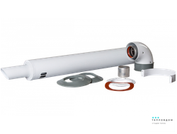 Kомплект VIVAT коаксиальный d 60/100 - 0,75 м (Все котлы, кроме Immergas и Navien 60/75). Антилёд