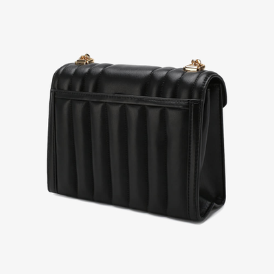 Сумка WHITNEY LARGE QUILTED LEATHER CONVERTIBLE цвет черный