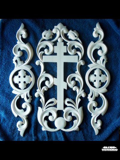 Резной накладной декор