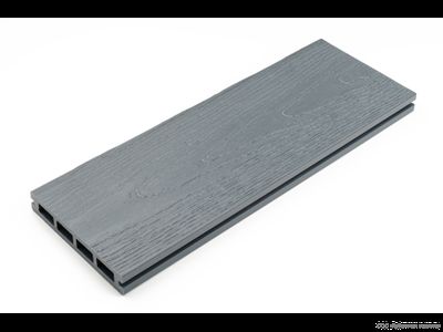 Террасная доска МПК 3D-Фактура 18мм Серый