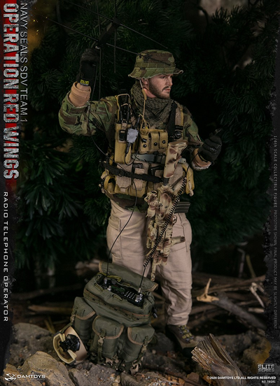 Радист, Операция «Красные крылья» - Коллекционная ФИГУРКА 1/6 scale Operation Red Wings NAVY SEALS  SDV TEAM 1 Radio Telephone Operator (78081) - DAMTOYS