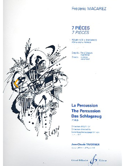 Macarez, Fr?d?ric 7 pi?ces : pour 4-5 timbales partition