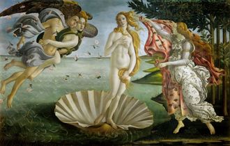 Рождение Венеры, по мотивам картины Сандро Боттичелли (алмазная мозаика) mz-ml-my avmn