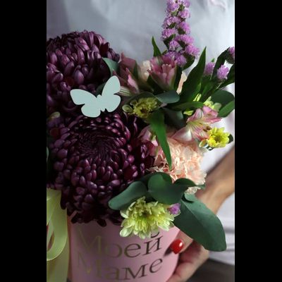 Цветочная композиция для мамы № 606