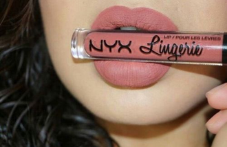 Жидкая матовая помада NYX Lip Lingerie 12 Exotic