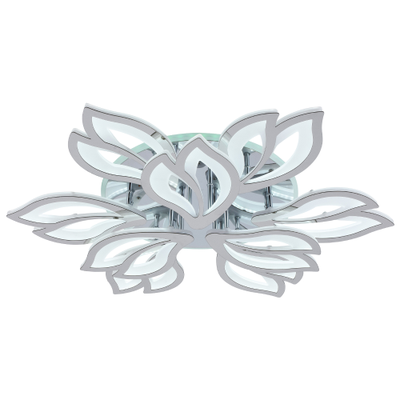 Люстра светодиодная 8004/6+3 CHR 198W+11W RGB Profit Light