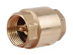 Клапан обратный с латунным штоком Д15