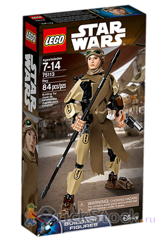 # 75113 Сборная Фигура «Рей» / “Rey” Buildable Action Figure (2016)