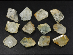 Топаз, кристалл, "дикий", в ассортименте, Россия, Забайкальский край (12-15 мм, 1-1,5 г) №36022