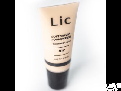 Lic Крем тональный мини-версия Soft Velvet Foundation Mini version тон 01Y 10 мл