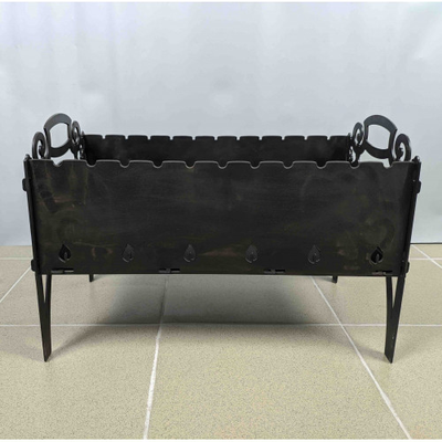 Разборный мангал, 3мм толщина, 30см высота