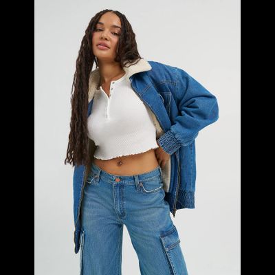 Куртка Wrangler® Women's Oversized Bomber Jacket