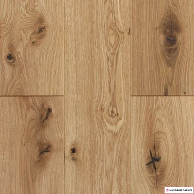 Массивная доска Дуб Кантри 100 мм без покрытия