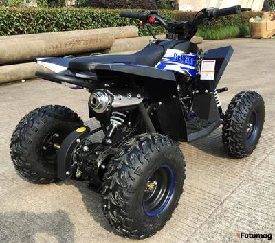 Детский квадроцикл Motax GEKKON 90cc Бензиновый Черно-синий