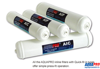 Постфильтр с активированным углем с  KDF Aquapro AIC-К