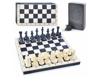 Шахматы Айвенго с доской (дерево 40/40 см) и шашками