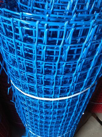сетка пластиковая синяя 33х33мм 1*20м