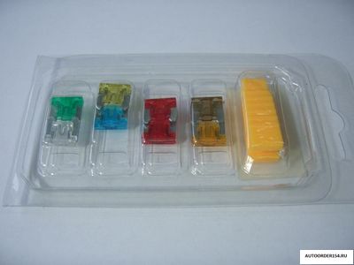 Предохранитель набор вилка-микро (с пинцетом набор 8 шт.)