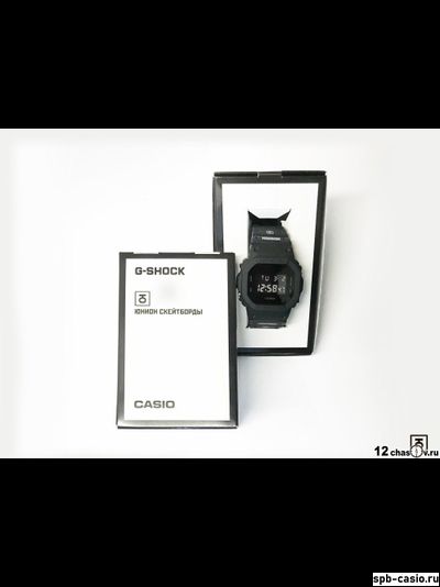 Часы Casio G-Shock DW-5600BB-1E Юнион Скейт
