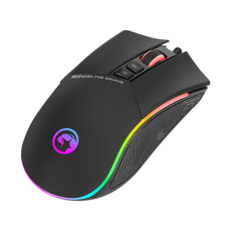 Мышь игровая Marvo M513, 7 кнопок, 800-4800 dpi, проводная USB 1,6 метра, с подсветкой, черная