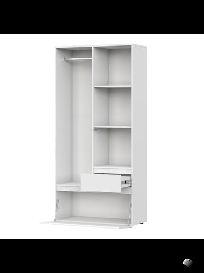 Одри шкаф 2х ств. Белый