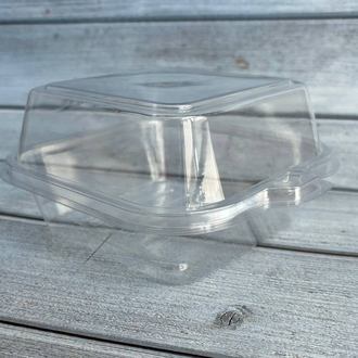 Коробочка для бенто торта, пластиковая 15х15х12,5 см