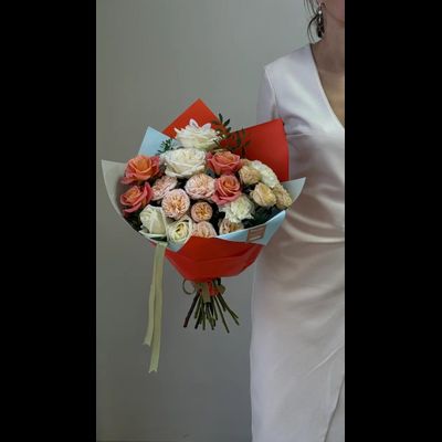 Букет цветов на 8 марта № 753