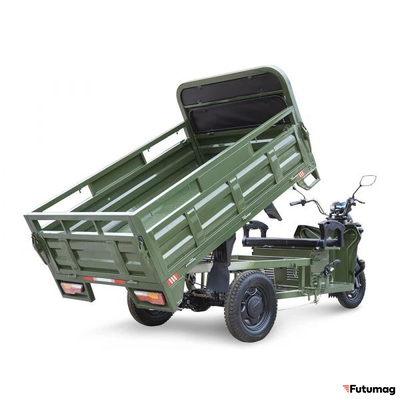 Электротрицикл Rutrike D4 Next 1800 60V1200W зеленый