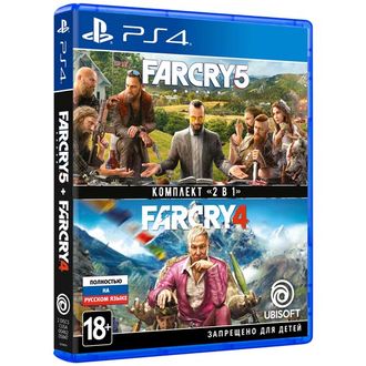 Игра для ps4 Far Cry 4 + Far Cry 5