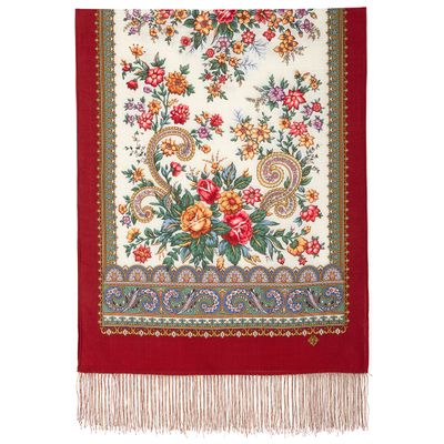 Павловопосадский шарф Чувство прекрасного 1767-55