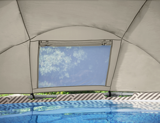 Каркасный бассейн с навесом Bestway Steel Pro Max 396x107 см (561FY)