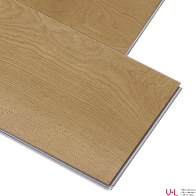 SPC ламинат Respect Дуб Натур 8303 43 класс толщина 5.0 мм с фаской и подложкой замковый 2.22 м2