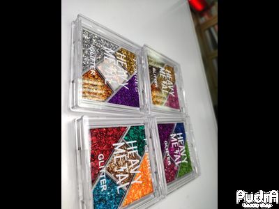 Farres Тени глиттерные 5-ти цветные Heavy Metal Glitter 1256 тон 01