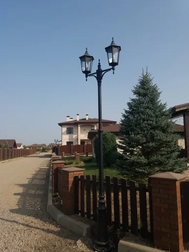 Светильники Alborg  в  коттеджном посёлке "Вишнёвый сад" .  