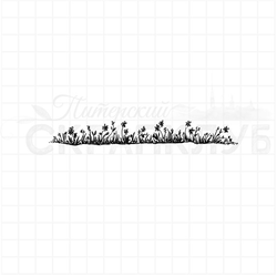 Штамп трава