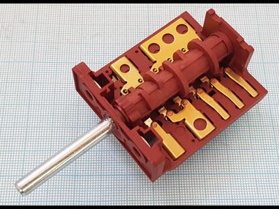 Переключатель ПМЭ 27-2375 П вал 39 7поз зам. (PKK013)