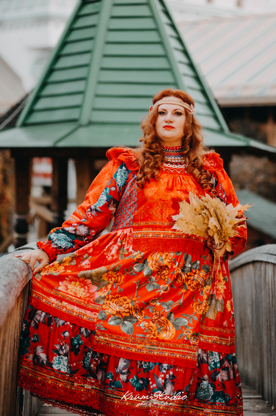 Платье "Русское Барокко"