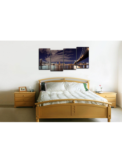 Модульная картина "Мостовые Нью-Йорка"