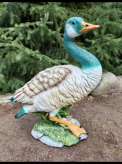 Садовая фигура Селезень Красавец 49*45см   2,5кг   полистоун Россия 2558/012540*