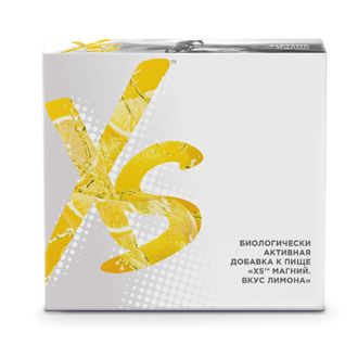 XS™ Магний в стиках. Вкус лимона, 30 х 1,5 г.