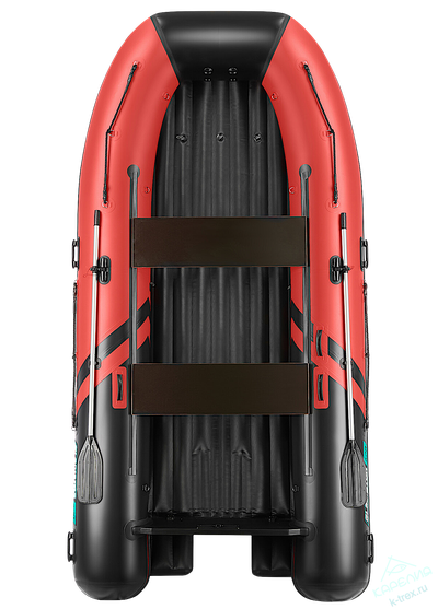 Лодка ПВХ Gladiator Jet E420SJet Красно-Чёрный