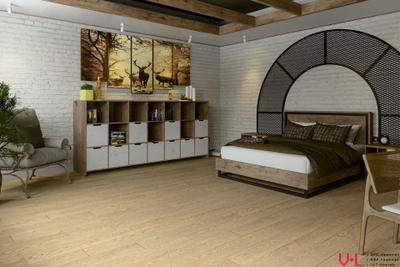 SPC ламинат Damy Floor Family Дуб Латте / Latte Oak 0030-2