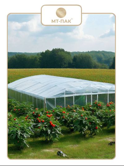 Пленка для парника и теплицы 4 м × 100 м 150 мкм 34 кг МТ-ПАК