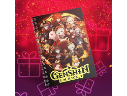 Тетрадь Genshin Impact, Геншин Импакт №18