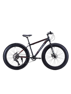 Велосипед  фэт-байк Comiron CHUBBY 26 Чёрный неоновый mercedes