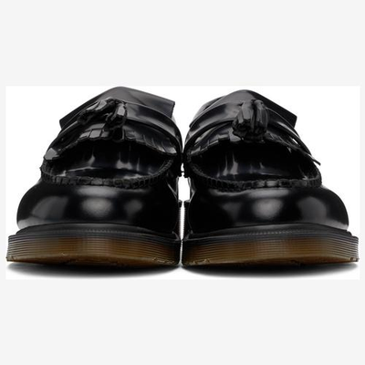 Туфли Dr Martens Black Adrian Loafers Mono Black